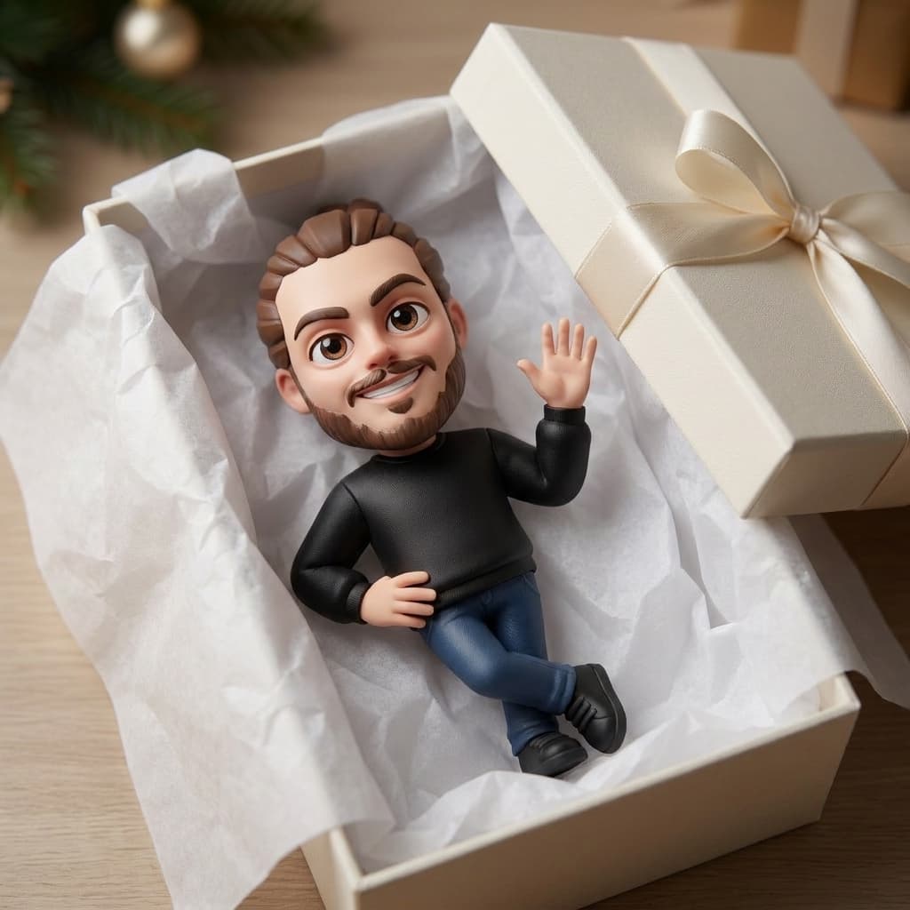 Kişiye Özel Karikatür 3D Baskı Figür