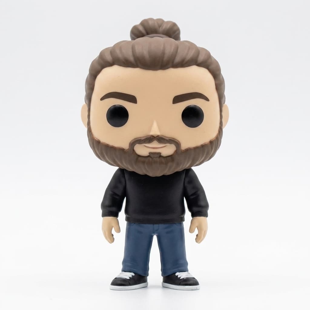 Tek Kişilik Pop Tarzı Kişiselleştirilmiş 3D Baskı Figür
